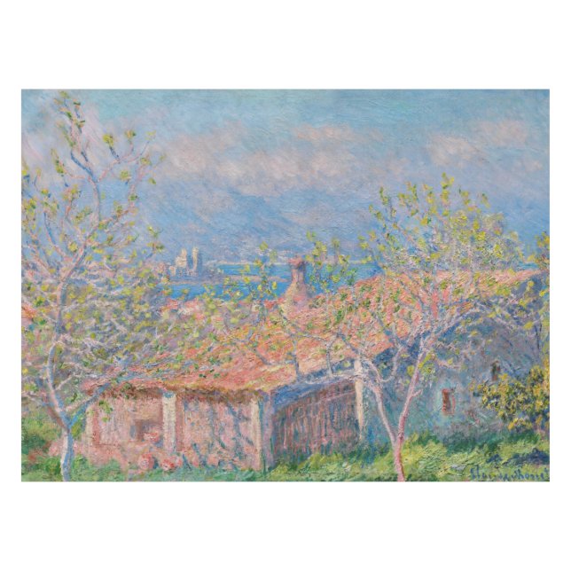 Nappe Claude Monet - Maison de jardinier à Antibes (Devant (Horizontal))