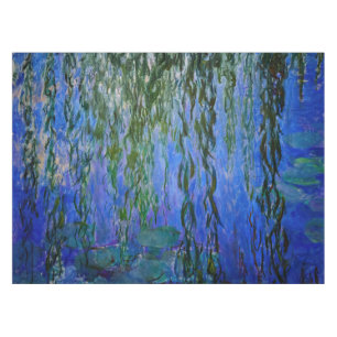 Nappe Claude Monet - Nymphéas avec saule pleureur