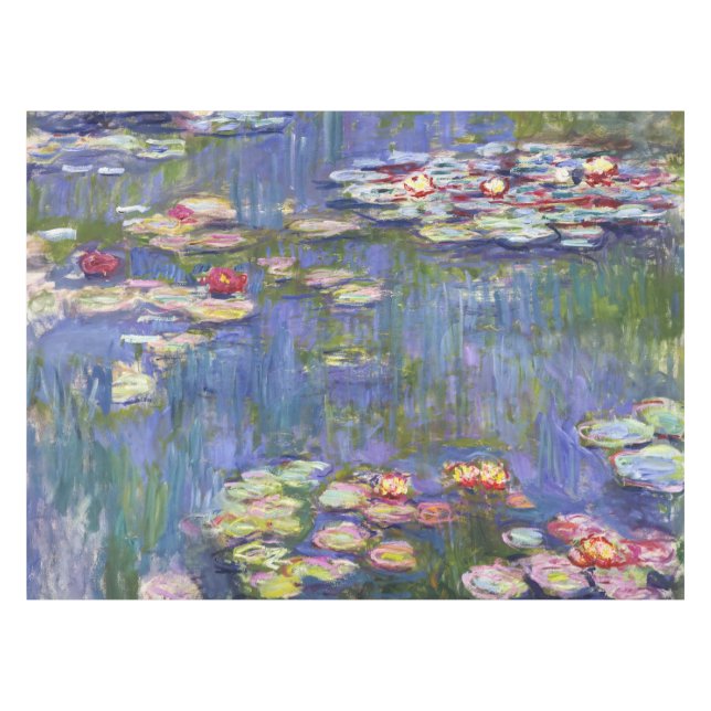 Nappe Claude Monet - Nymphéas / Nénuphars (Devant (Horizontal))