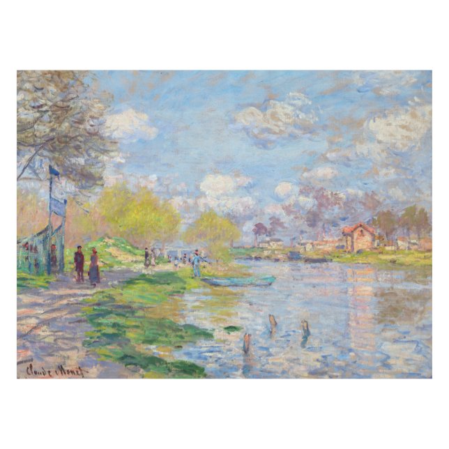 Nappe Claude Monet - Printemps de la Seine (Devant (Horizontal))