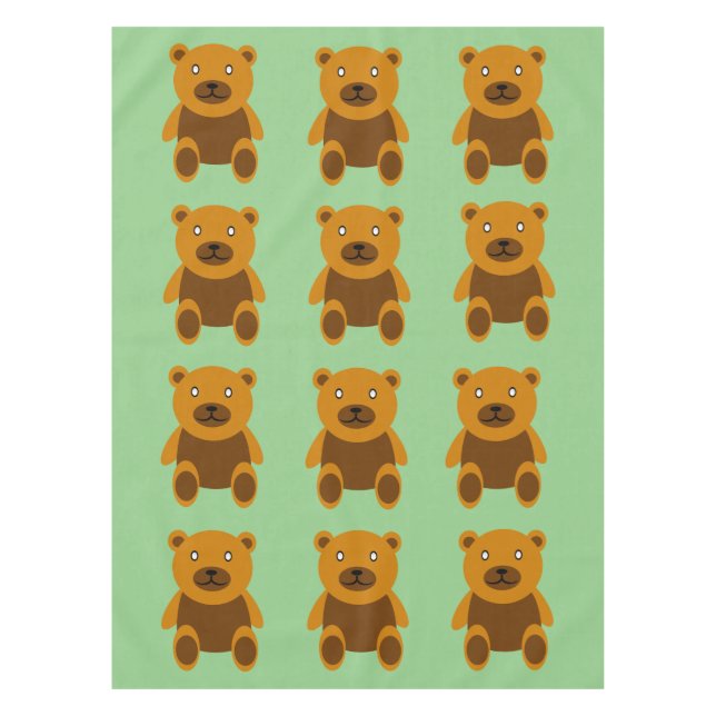 Nappe Clipart Brown de nounours (Devant)