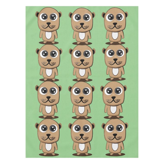 Nappe Clipart mignon de caractère (Devant)