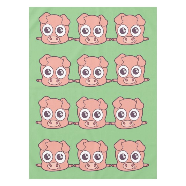 Nappe Clipart mignon de porc (Devant)
