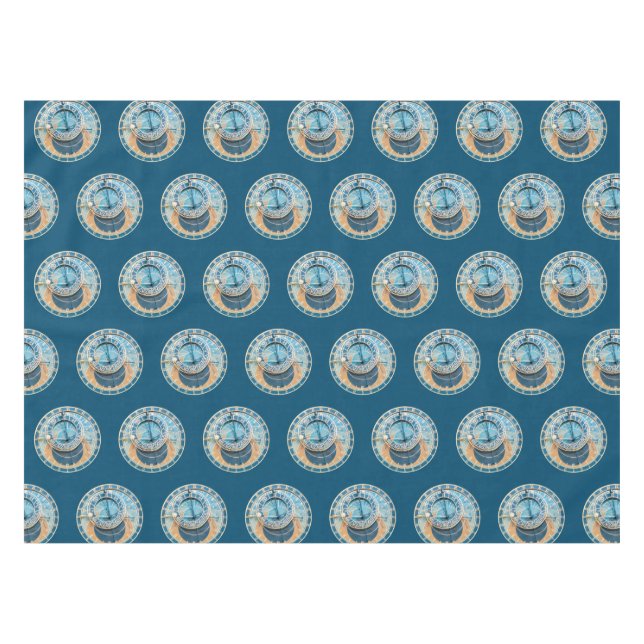 Nappe Closeup on Prague Astronomical Clock, Czech R. (Devant (Horizontal))