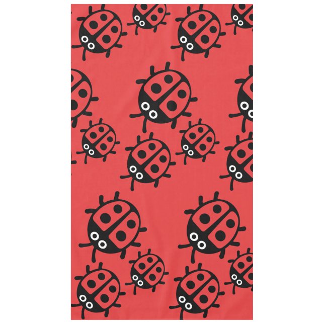 Nappe coccinelle et coccinelle (Devant)