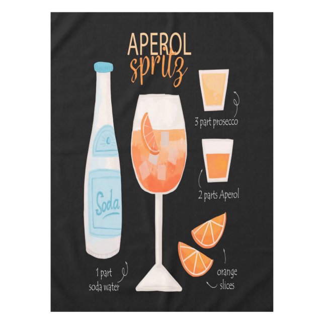 Nappe Cocktail Aperol Spritz (Devant)
