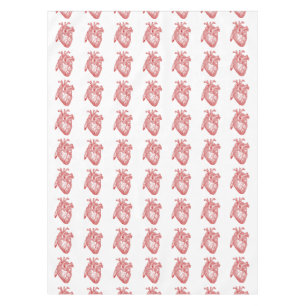 Nappe Coeur Anatomique Rouge
