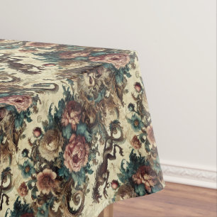 Nappe Coeurs sauvages & Chiens de Gaunt - Motif moyen go