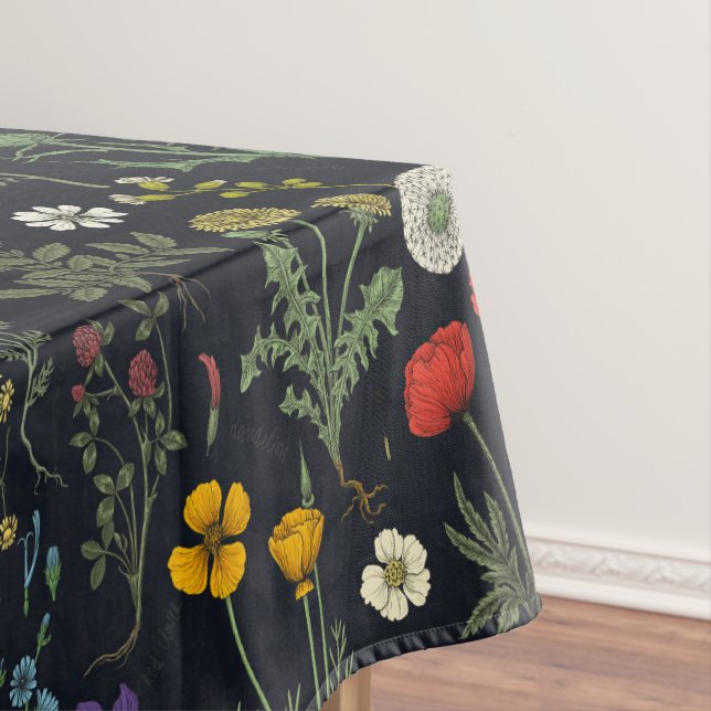 Nappe Collage de fleurs sauvages (In Situ)
