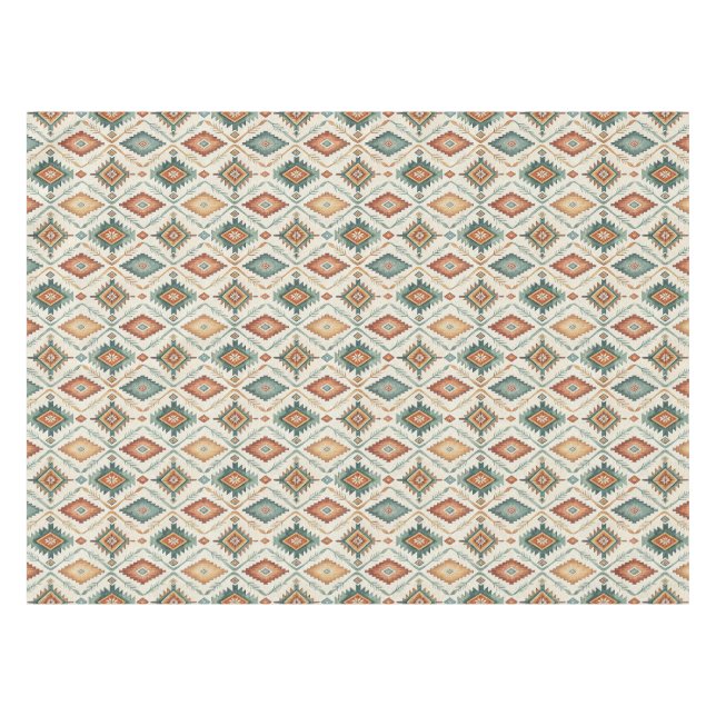 Nappe Coloré amérindien Navajo (Devant (Horizontal))