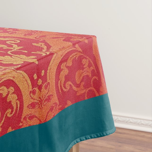 Nappe - Coloré Vert Rouge ORIENTAL (In Situ)
