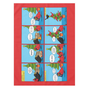 Nappe Comment décorer une bande dessinée d'arbre de Noël