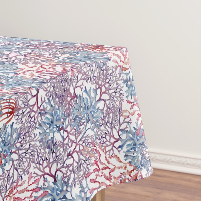 Nappe Composition de aquarelle sous-marine Série Design  (In Situ)