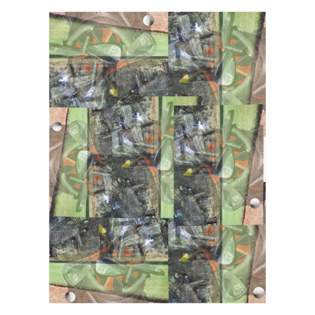 Nappe Composition Du Jeu De Golf, (Devant)