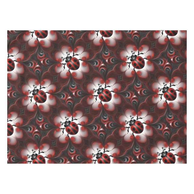 Nappe Conception artistique abstraite de coccinelle, (Devant (Horizontal))