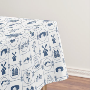 Nappe Conception bleue néerlandaise de tradition