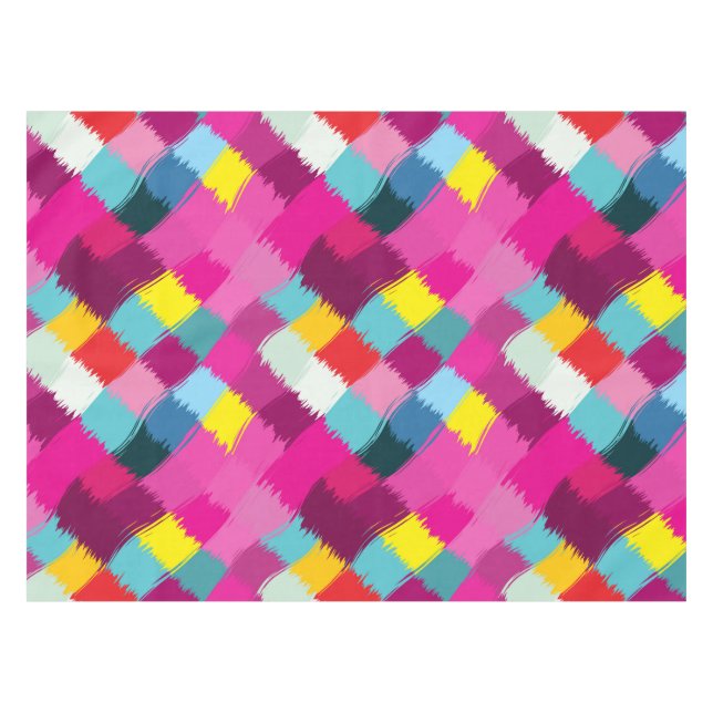 Nappe Conception d'abrégé sur courses de peinture (Devant (Horizontal))