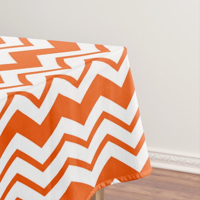 Nappe Conception de motif à chevron zigzag à motif orang (In Situ)