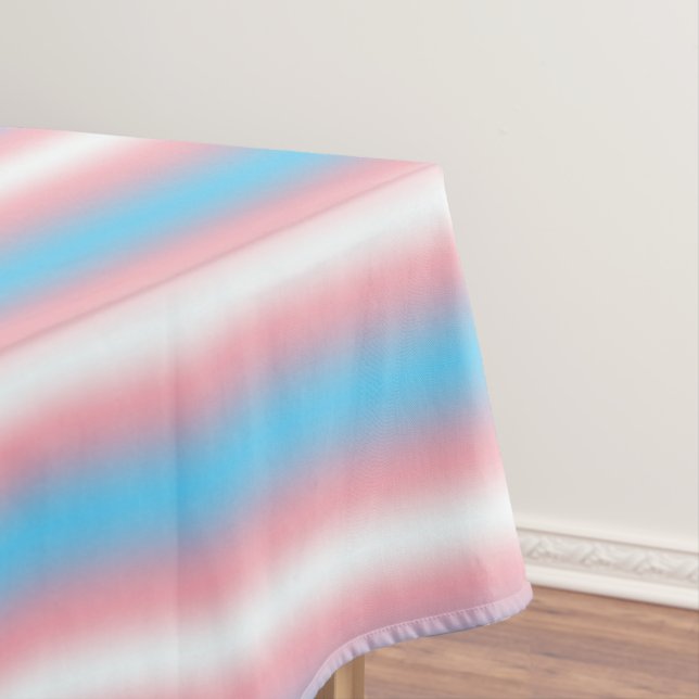Nappe Conception de motif de drapeau de fierté transgenr (In Situ)