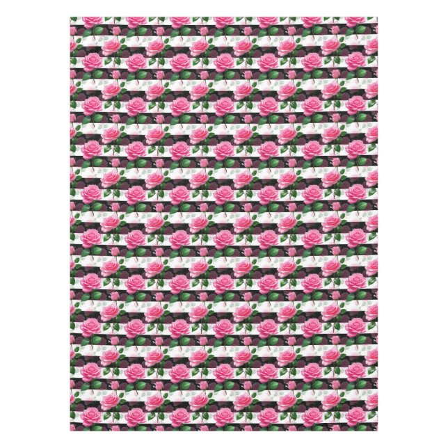 Nappe Conception de Motif de fleurs Arrière - plans trié (Devant)