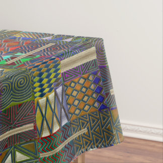 Nappe Conception de patchwork de style africain