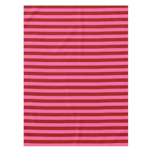 Nappe Conception de rayures rose rouge bordeaux