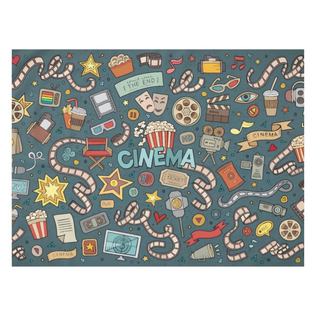 Nappe Conception de théâtre de cinéma de fan de cinéma (Devant (Horizontal))