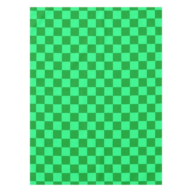 Nappe Conception du vérificateur vert clair et foncé (Devant)