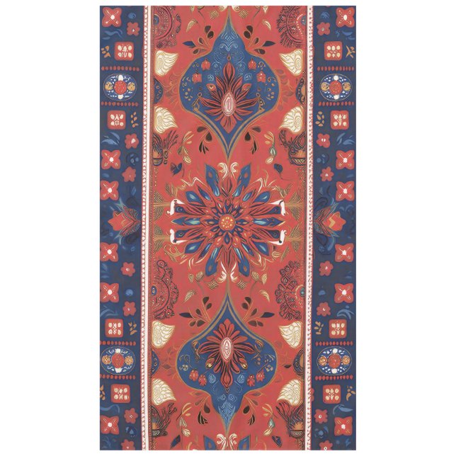 Nappe Conception ethnique serbe sans couture 2 60x104 (Devant)