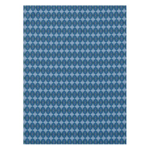 Nappe Conception ovale de vert bleu