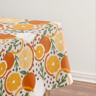Nappe Confettis de fruits d'agrumes modernes Été Cuisine