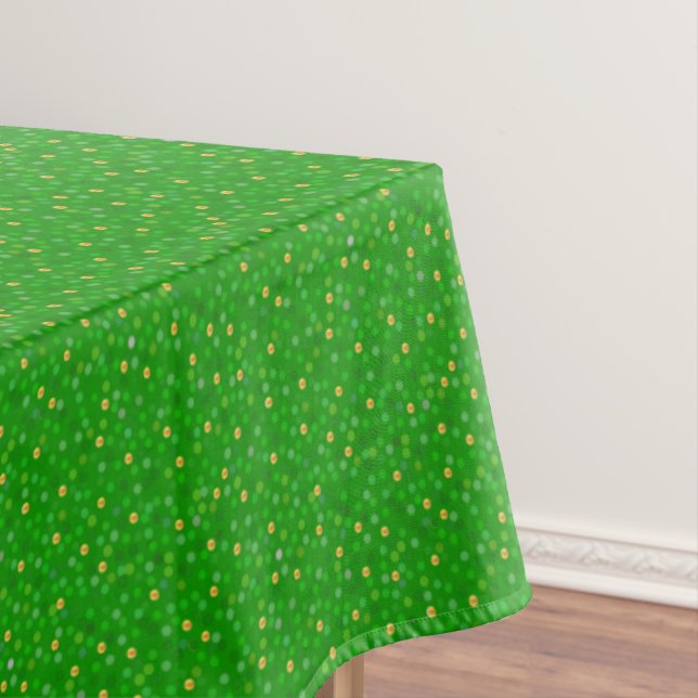 Nappe Confettis verts scintillants élégants avec accent  (In Situ)