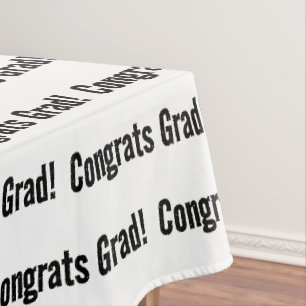 Nappe Congrats Modernes Personnalisés Grad Grad Graduati