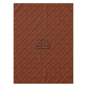 Nappe Connexion Libra sur la décoration style acajou