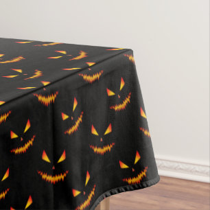 Nappe Cool effrayant Jack O'Lantern visage motif d'Hallo