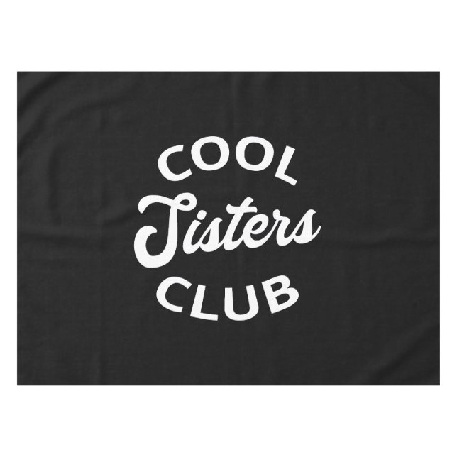 Nappe Cool Sisters Club I (Devant (Horizontal))