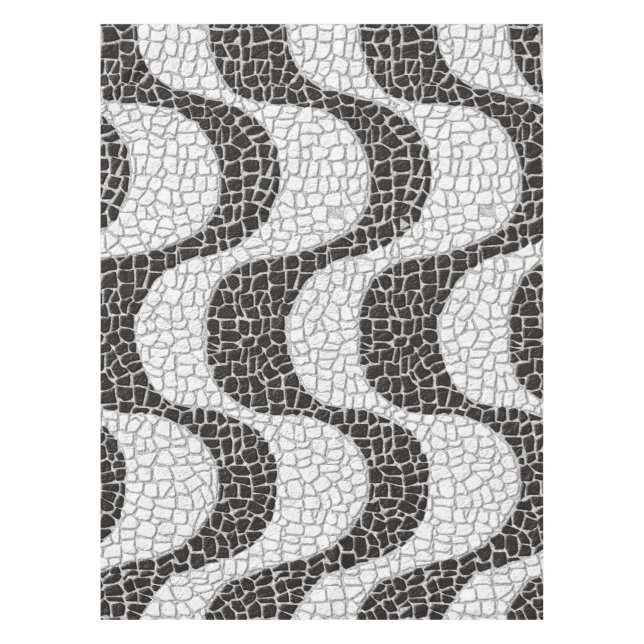 Nappe Copacabana Sidewalk Brazilian pattern (Devant)