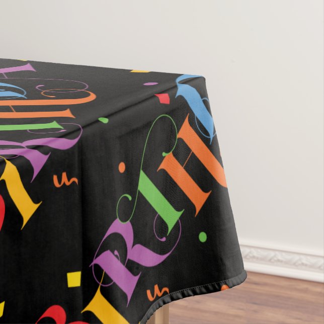 Nappe copie de joyeux anniversaire partout (In Situ)