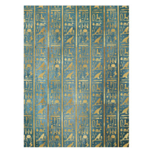 Nappe Copie de papier égyptienne d'or vintage