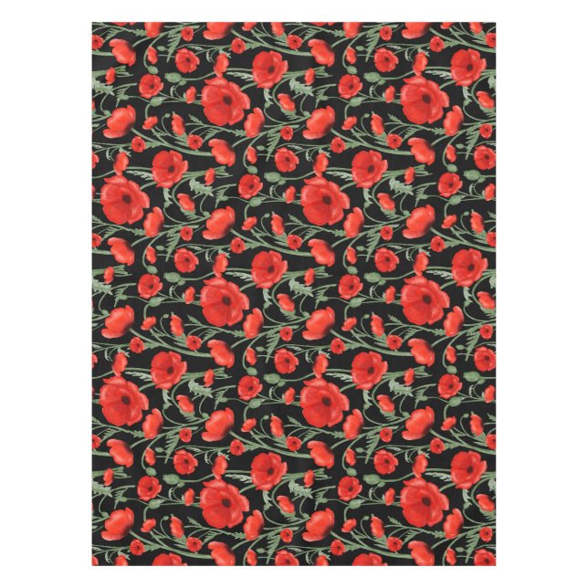 Nappe Coquelicot rouge (Devant)