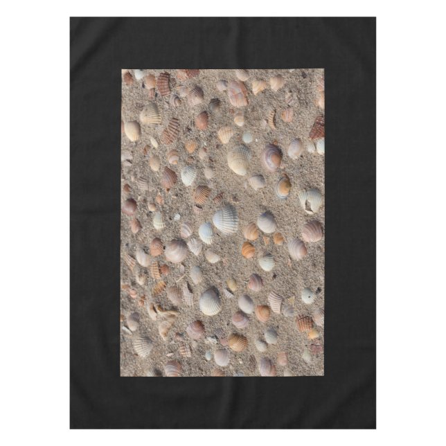 Nappe Coquillages sur la plage (Devant)