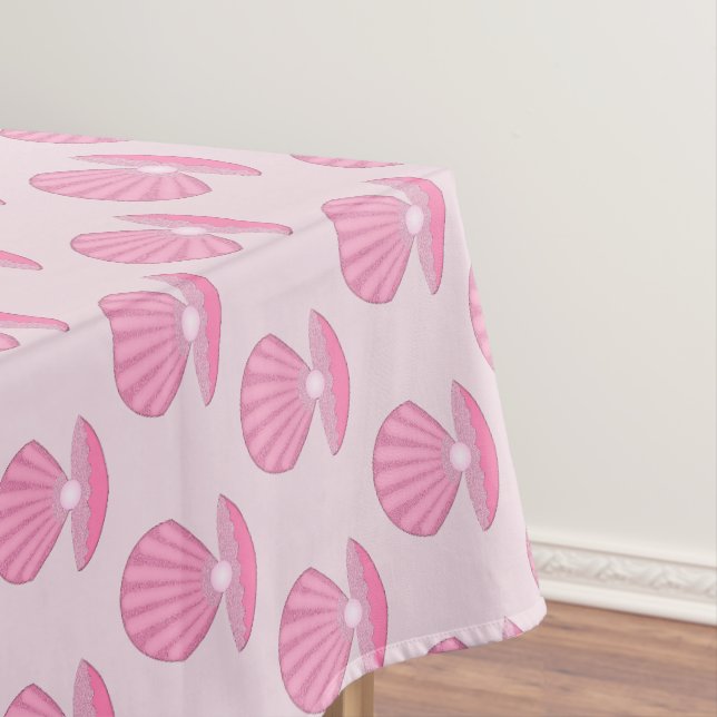 Nappe Coquille d'huître rose pour bébé et modèle de perl (In Situ)
