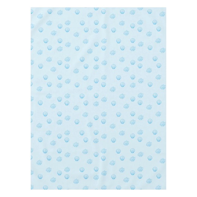 Nappe Coquilles Saint-Jacques Contour Minimalisme (Devant)