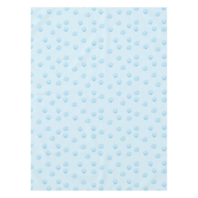 Nappe Coquilles Saint-Jacques Contour Minimalisme (Devant)