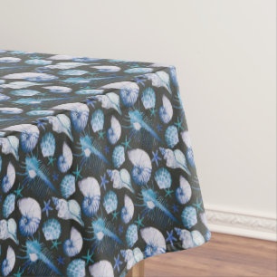 Nappe Coraux avec le motif de coquilles