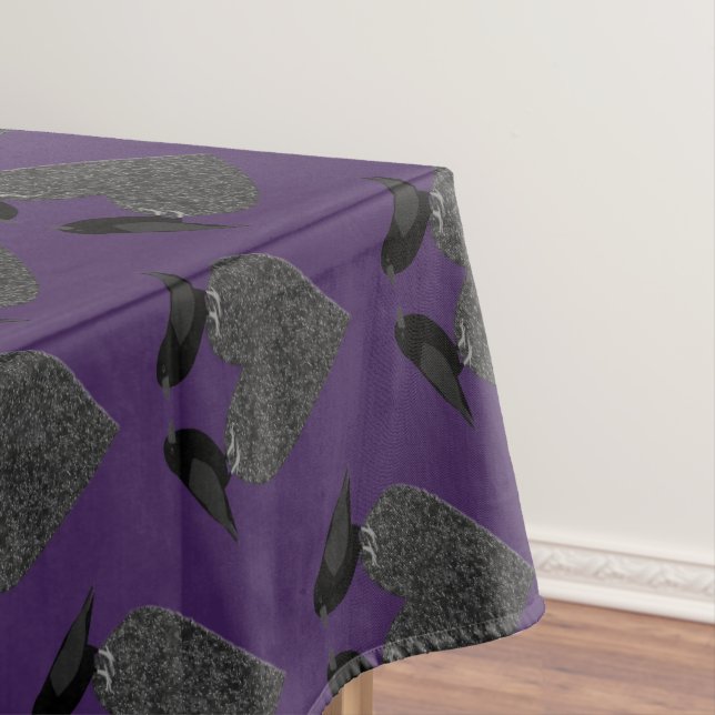 Nappe Corbeaux gothiques et Cœur noir (In Situ)