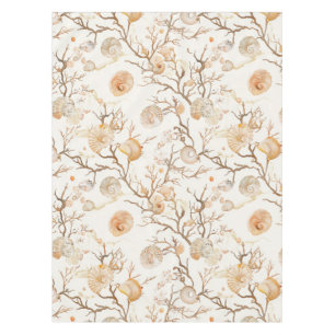 Nappe Côtière rustique - Coquillages, Starfish, Reef (14