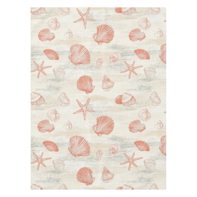 Nappe Côtière rustique - Coquillages, Starfish, Reef (29 (Devant)