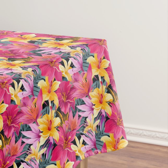 Nappe Coton floral tropical (In Situ)