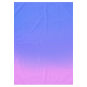 Nappe Coucher de soleil Ombre rose et bleu